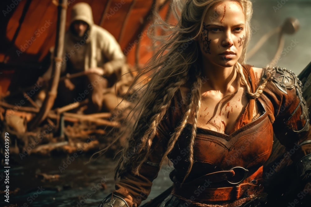 Bold female viking: a glimpse into the fierce world of Nordic shieldmaidens, showcasing strength, bravery, and the untold stories of Viking warrior women in the pages of history and myth. Bold female viking: a glimpse into the fierce world of Nordic shieldmaidens, showcasing strength, bravery, and the untold stories of Viking warrior women in the pages of history and myth.