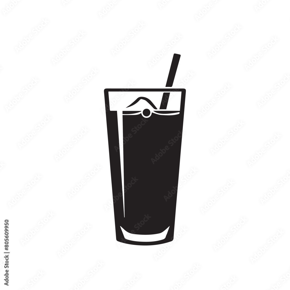 Soft drink in cartoon, doodle style . Image for t-shirt, web, mobile apps and ui. Isolated 2d vector illustration in logo, icon, sketch style, Eps 10, black and white. AI Generative Soft drink in cartoon, doodle style . Image for t-shirt, web, mobile apps and ui. Isolated 2d vector illustration in logo, icon, sketch style, Eps 10, black and white. AI Generative