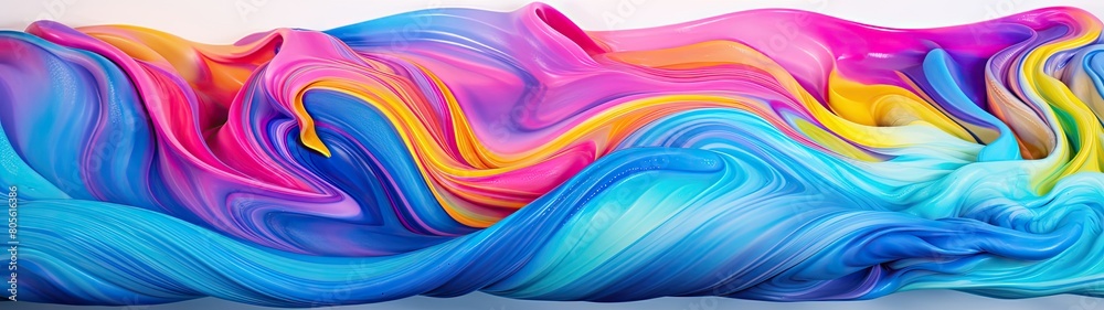 Vibrant abstract fluid art background Vibrant abstract fluid art background