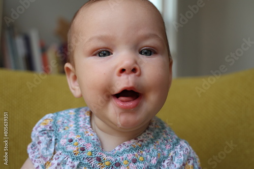 Drool dripping