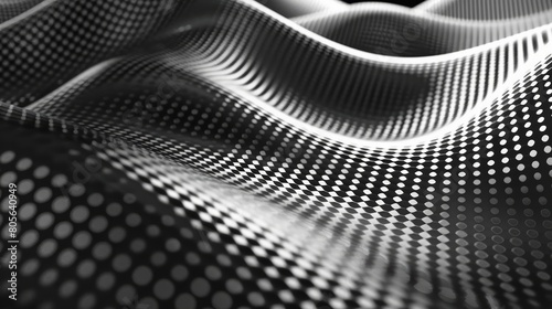 Abstract halftone in the Background uses dotted patterns to create depth and texture, blending classic print techniques with modern design elements, Sharpen 3d rendering background photo
