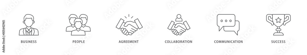 Business people icon packs for your design digital and printing of business, people, agreement, collaboration, communication and success icon live stroke and easy to edit Business people icon packs for your design digital and printing of business, people, agreement, collaboration, communication and success icon live stroke and easy to edit