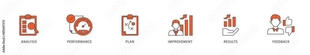 Evaluation icon packs for your design digital and printing of analysis, performance, plan, improvement, results, and feedback icon live stroke and easy to edit Evaluation icon packs for your design digital and printing of analysis, performance, plan, improvement, results, and feedback icon live stroke and easy to edit
