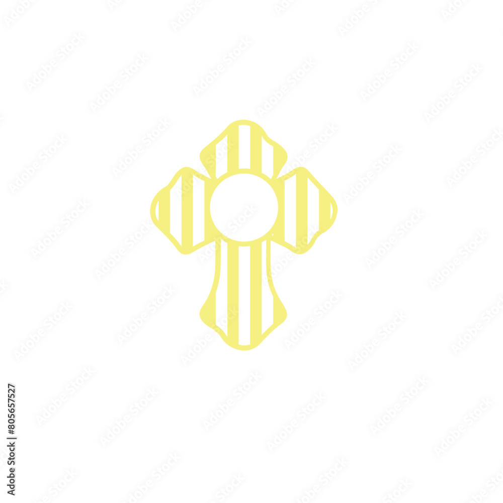 Christian cross icon Vector illustration design . Christian cross icon Vector illustration design .