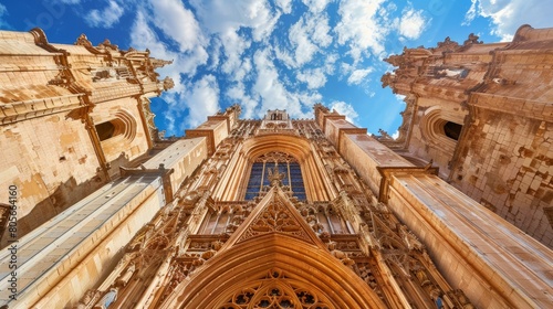 Santa Iglesia Catedral de Mallorca in Palma de Mallorca town on Mallorca Island  Spain