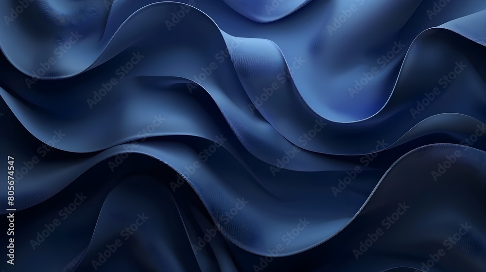Elegant Flowing Navy Gradient Abstract Banner Background Elegant Flowing Navy Gradient Abstract Banner Background