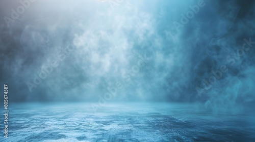 Soft Turquoise Mist and Rippling Liquid Backdrop for Minimal and Calming Digital Designs