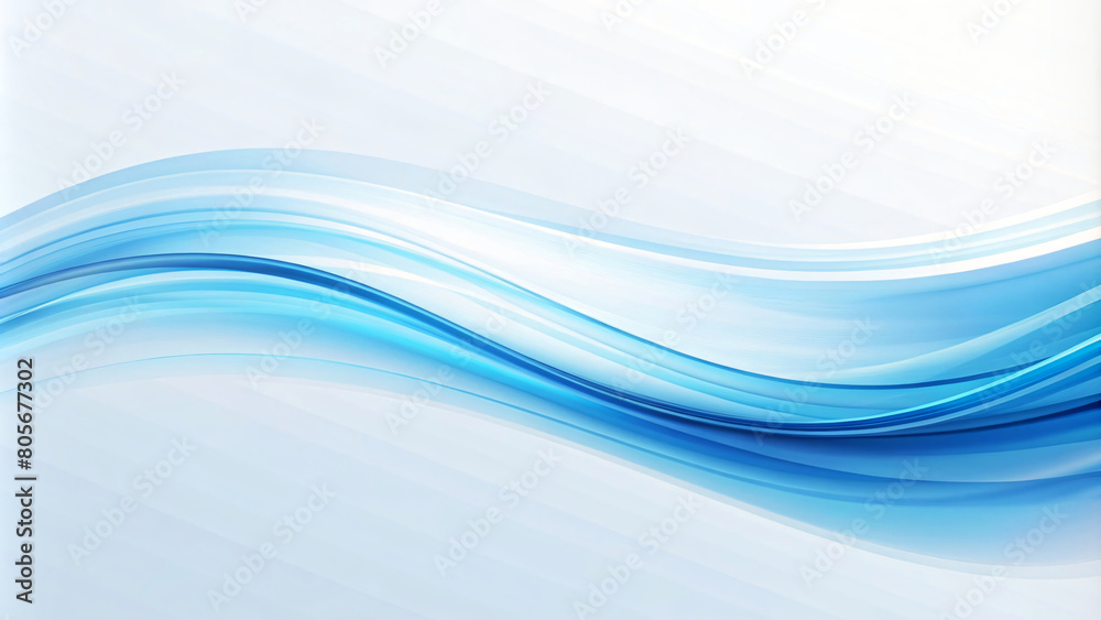 Abstract soft blue design with flowing lines and curves Abstract soft blue design with flowing lines and curves