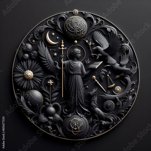  Black Color Background. Towards a Science Informed Doodle Tattoos. Different Bunch Timeless Innovation Macabre Death Visits Objects. Spiritual Meaning Taboo Surrealism Steampunk Art. Decor Coat Arms photo