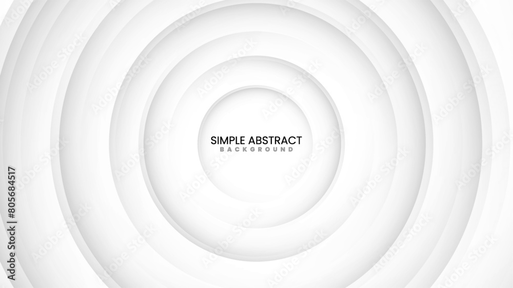 Minimalist White Background with Subtle Circle Shadows Minimalist White Background with Subtle Circle Shadows