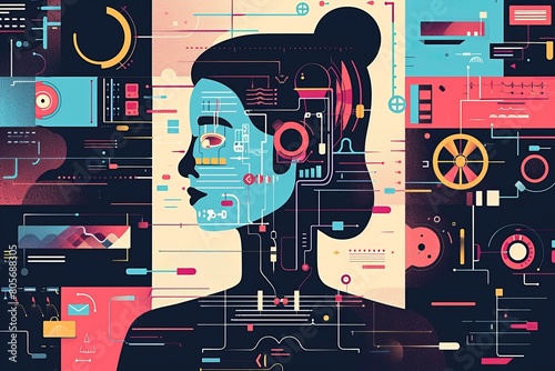 AI driven personalization in marketing.
