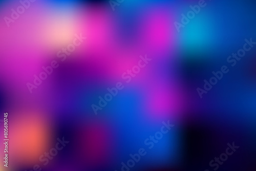 Neon blue and purple multicolored smoke A colorful, abstract painting of a fabric with a purple and blue of color. Neon background. Paint in water. Bright cloud texture vector art illustrator