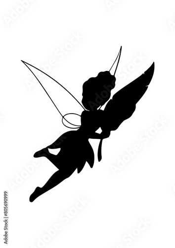 Wallpaper Mural Fairy Silhouette, Fairy SVG, Tooth Fairy Svg, Fairies Svg,magic fairy design 
 Torontodigital.ca