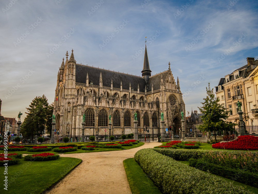 Obraz premium Brussels Cathedral