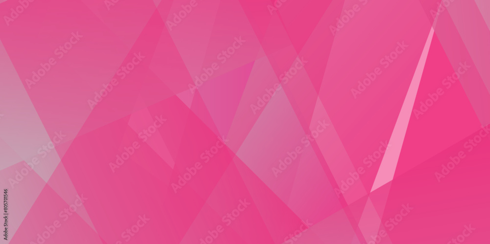 Pink triangular shapes on a white background. Geometric background in Origami style with gradient. Triangular design for your business. pink and purle abstract background vector illustration. Pink triangular shapes on a white background. Geometric background in Origami style with gradient. Triangular design for your business. pink and purle abstract background vector illustration.