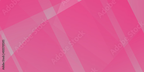 Pink triangular shapes on a white background. Geometric background in Origami style with gradient. Triangular design for your business. pink and purle abstract background vector illustration.