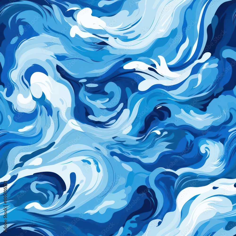 seamless pattern Blue waves abstract background texture seamless pattern Blue waves abstract background texture