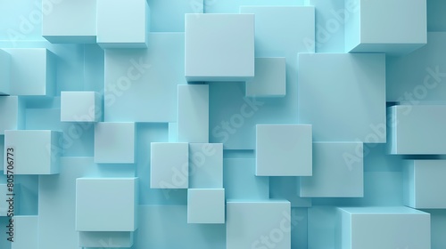 Abstract background with cubes