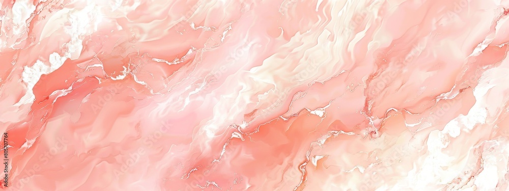 Light pink marble background, light orange and yellow gradient, closeup view, delicate texture, natural beauty, high definition photographic style. Soft lighting creates an elegant atmosphere. Light pink marble background, light orange and yellow gradient, closeup view, delicate texture, natural beauty, high definition photographic style. Soft lighting creates an elegant atmosphere.