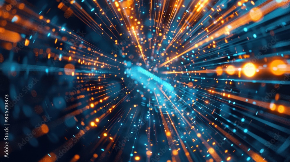 blue light curve line movement, abstract fast moving light neon, digital futuristic internet data speed background concept blue light curve line movement, abstract fast moving light neon, digital futuristic internet data speed background concept