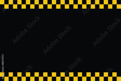 Taxi sign pattern: space of traffic background 