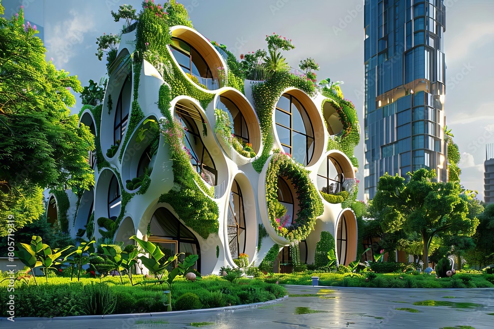 sustainable ecofriendly green housing future of urban living ai ...