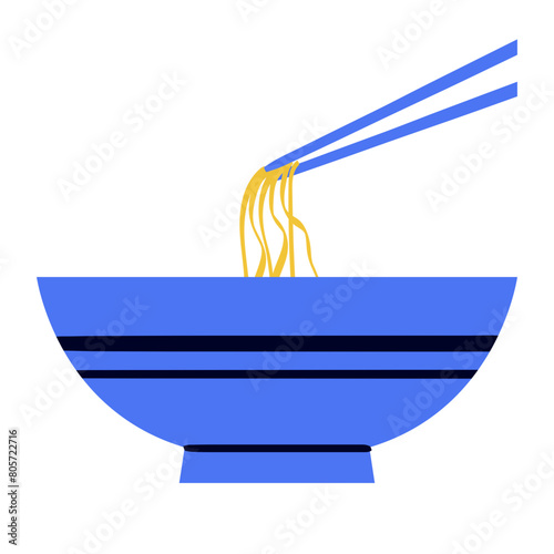 Ramen handdrawn icon