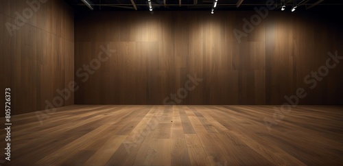 On a black background  an empty wooden table with smoke floats up. Empty space for displaying your products  with a smoke float up on a dark background. Space available for displaying your products.