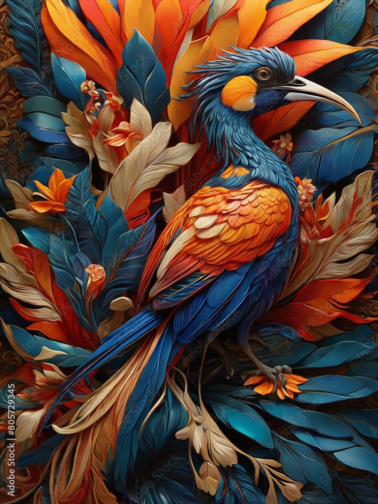 Fototapeta premium bird of paradise