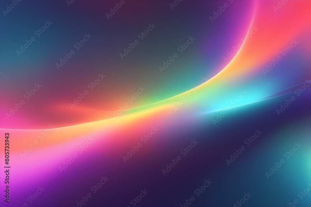 A colorful, abstract background with a rainbow of colors