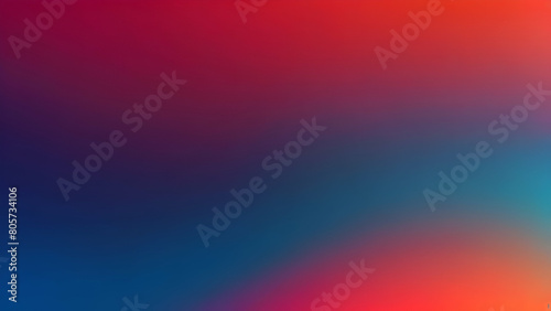 Teal orange red blue abstract elegant luxury background. Color gradient.