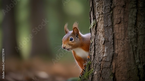 squirrel on a tree