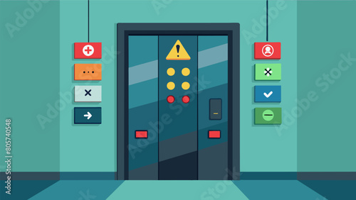 The elevator had a panel of buttons labeled with different levels of exaggeration from slight overreaction to catastrophic meltdown..