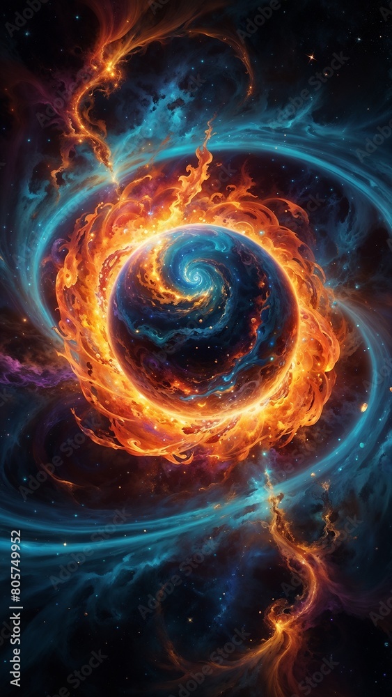 Obraz premium background with space