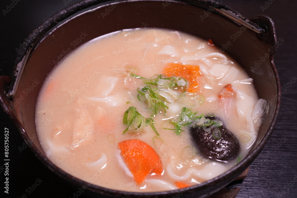 Φωτογραφία Japanese Food, Houtou or Hoto Noodle - 日本料理 山梨名物 ほうとう