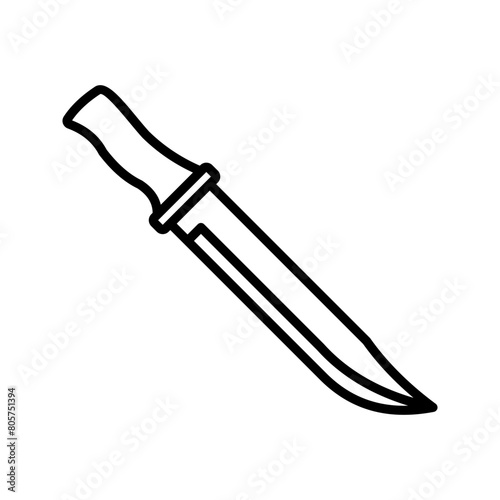 Combat Knife. Special Tactics Knife color editable