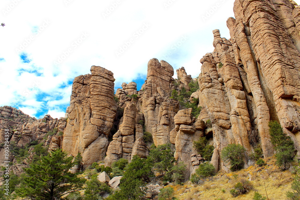 Rock Formations in New Mexico US