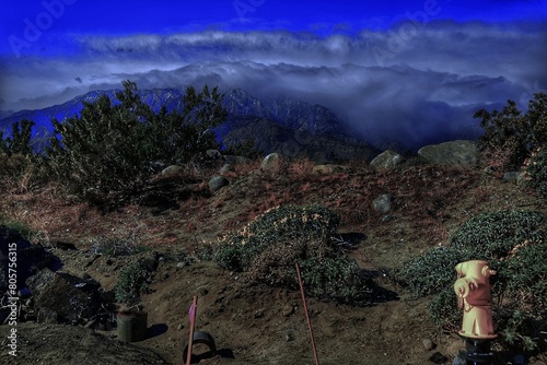 Desert and a hydrant