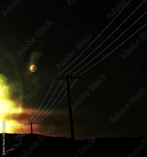 Desert power grid
