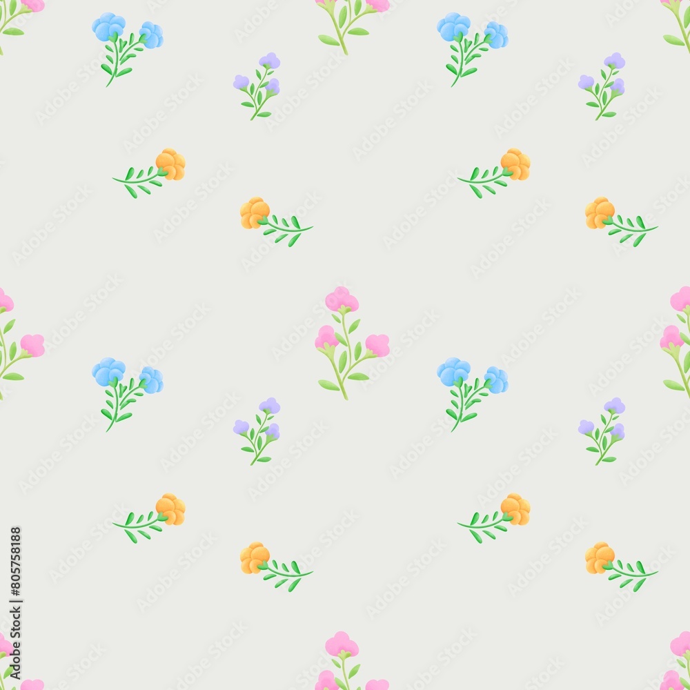 seamless pattern with flowers
seamless pattern with flowers