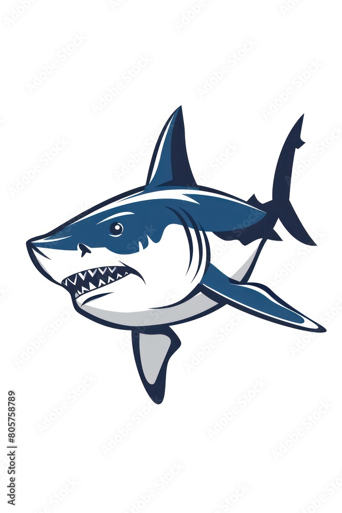 Fototapeta premium Shark Vectors & Illustrations