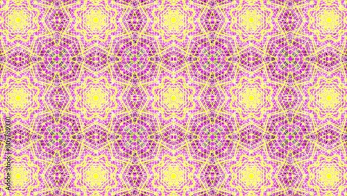 Wallpaper Mural abstract psychedelic fractal background Looped. Motion clip video 4k. Torontodigital.ca