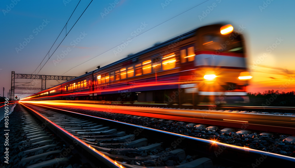 Fototapeta premium Logistics transport background