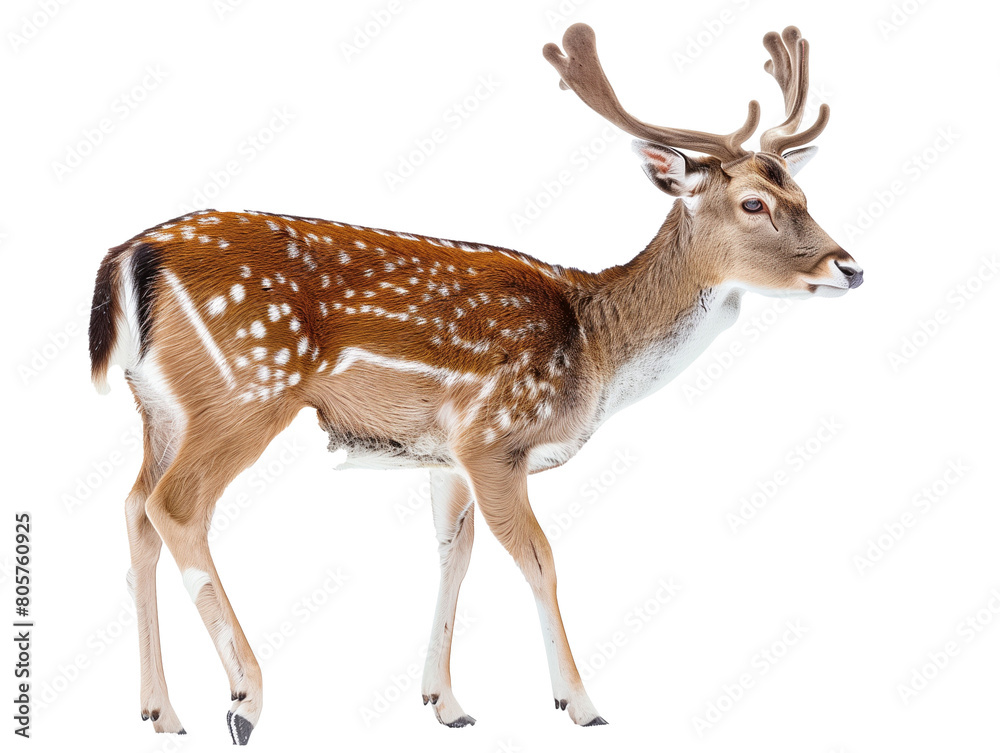 A Full Body Deer with a Transparent Background PNG A Full Body Deer with a Transparent Background PNG