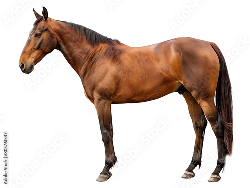 A Full Body Horse with a Transparent Background PNG