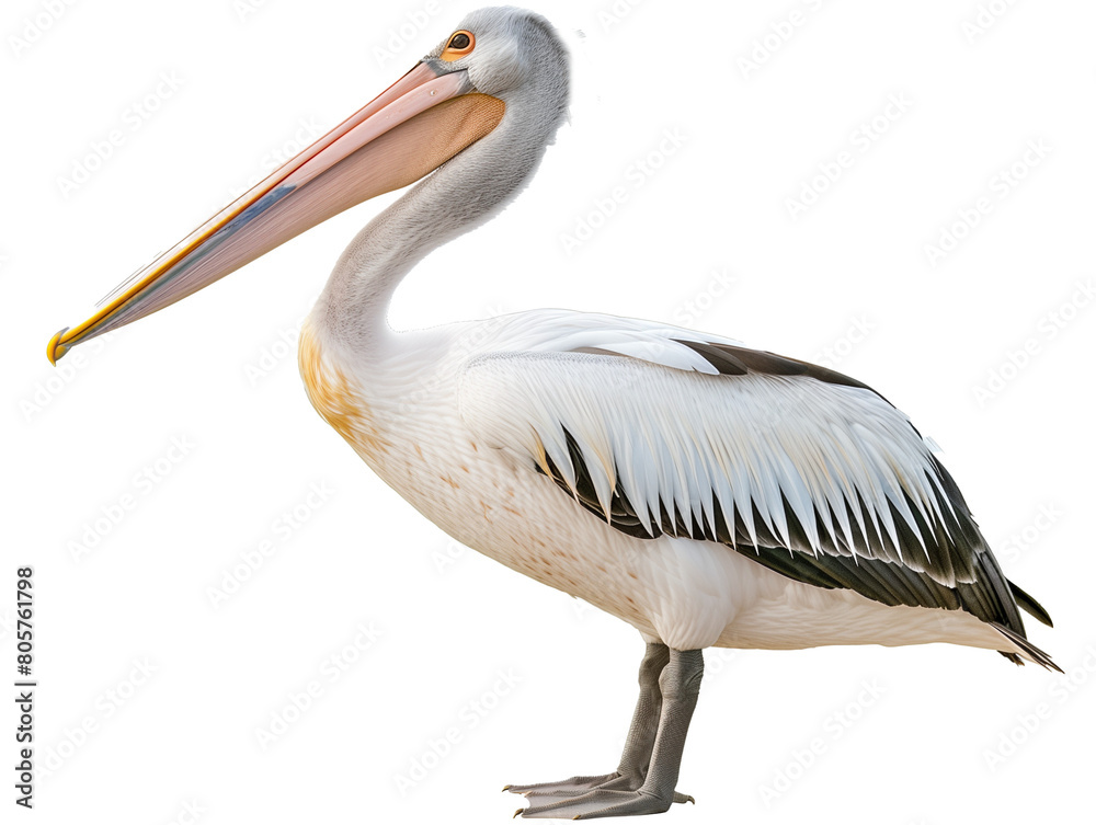 A Full Body Pelican with a Transparent Background PNG A Full Body Pelican with a Transparent Background PNG