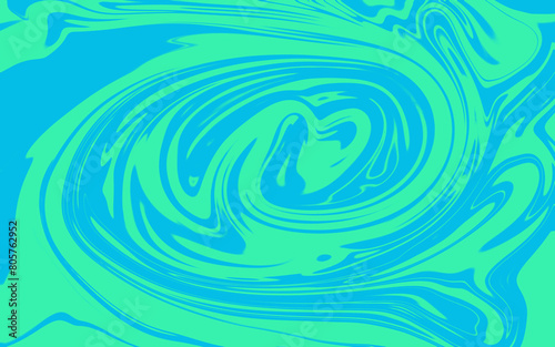 Psychedelic swirl seamless pattern. 60s, 70s style liquid groovy background.