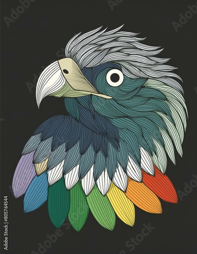 illustration of a toucan