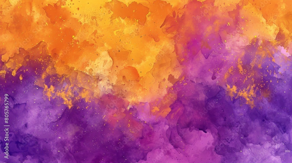 Delve into the vibrant tapestry of Mardi Gras with this mesmerizing digital watercolor background