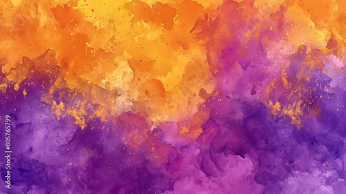 Delve into the vibrant tapestry of Mardi Gras with this mesmerizing digital watercolor background photo